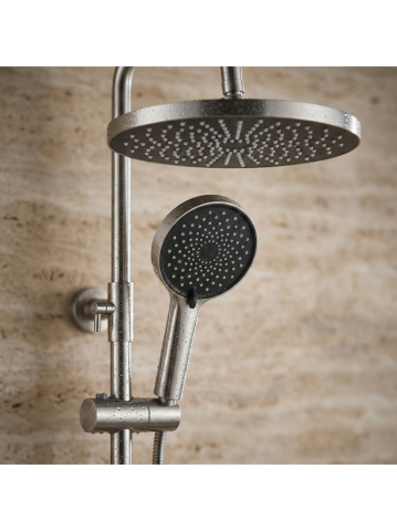 Coloana de dus Rea Lungo Stripe crom periat [2]