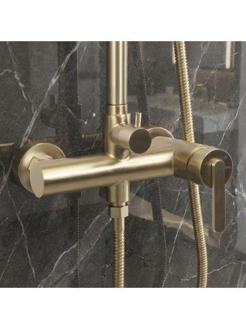 Coloana de dus Rea Ontario auriu periat [2]