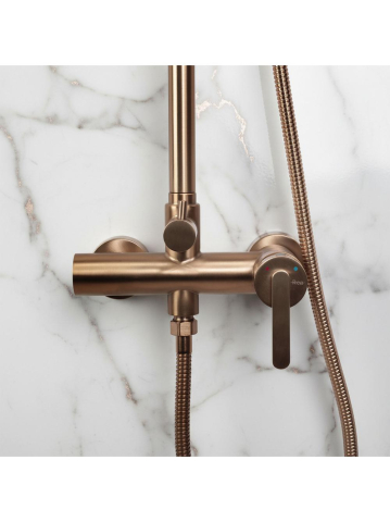 Coloana de dus Rea Ontario cupru periat [2]