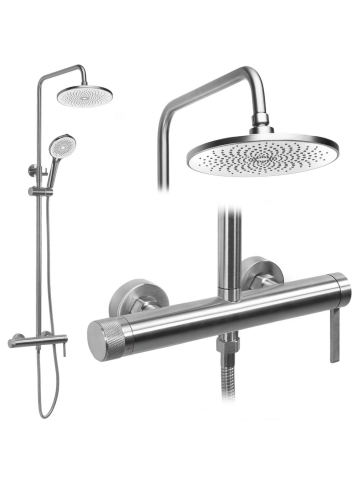 Sisteme de dus - Coloana de dus Rea Rivo crom periat