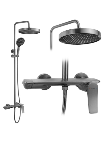 Set dus Rea Vision finisaj titan baterie monocomanda montaj suprafata pipa pivotanta [9]