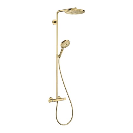 Coloane de dus - Coloana dus cu baterie termostatata Hansgrohe, Raindance Select S, cu 1 jet, auriu