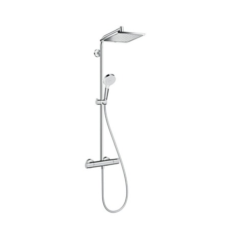 Coloane de dus - Coloana dus termostatata Hansgrohe, Crometta E 240, cu cap dus fix si mobil 1S