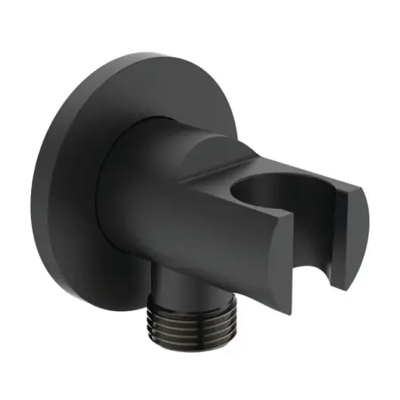 Sisteme de dus - Cot de iesire dus cu suport Ideal Standard Multisuite negru mat