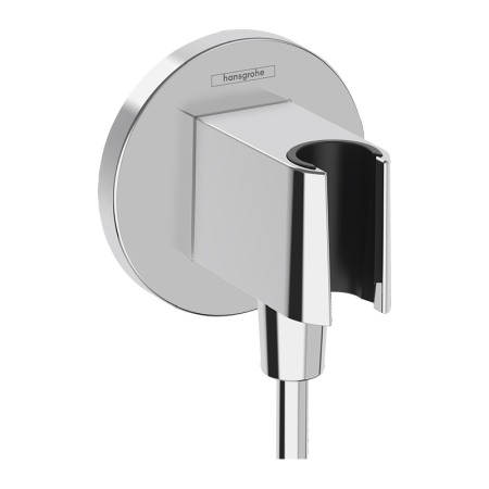 Sisteme de dus - Cot racord, Hansgrohe, FixFit S, cu suport pentru para de dus, crom