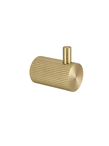 Cuiere si suporturi prosoape - Cuier de baie Rea Solo 64104 auriu periat metal 30x45x52 mm