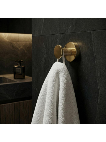 Cuier de baie 6606A Modern auriu [2]