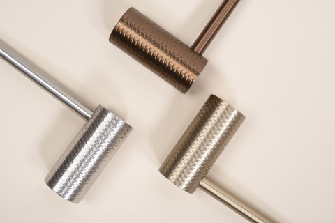 Cuier de baie 9710 Prism auriu periat [10]