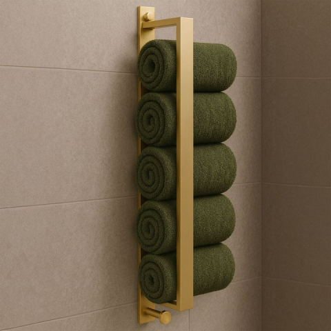 Cuier de baie auriu periat [4]