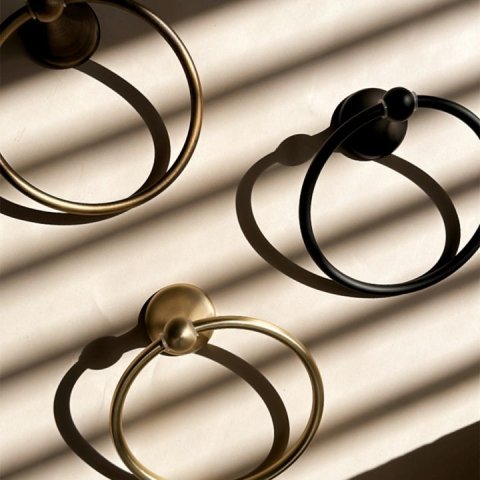 Cuier de baie auriu periat 332867 RETRO [6]