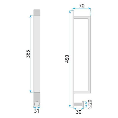 Cuier de baie auriu periat [3]