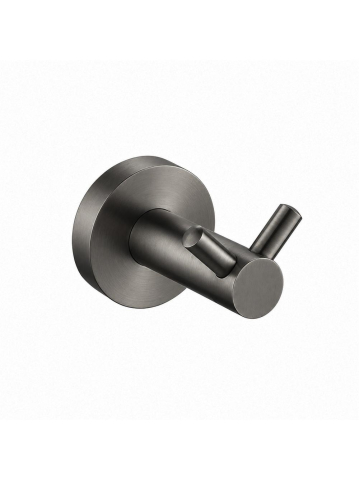 Cuier de baie Rea Leo 5605 finisaj titan metal 50x50x70 mm [5]