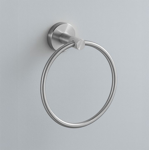 Cuier de baie Ring 6610 Modern crom periat [3]