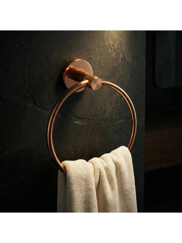 Cuier de baie Ring 6610 Modern cupru [2]