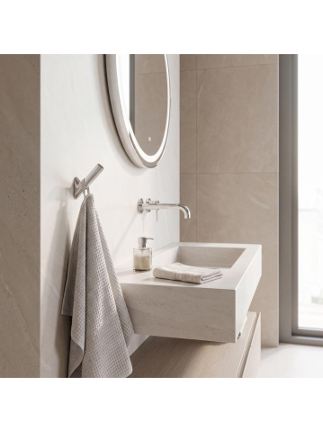 Cuier de baie Rea Will crom 20x70x70 mm montaj perete [4]