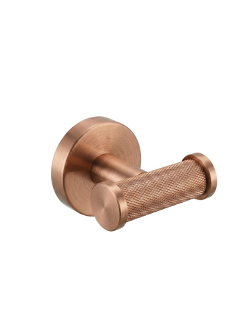 Accesorii baie - Cuier dublu 6612 Modern cupru periat