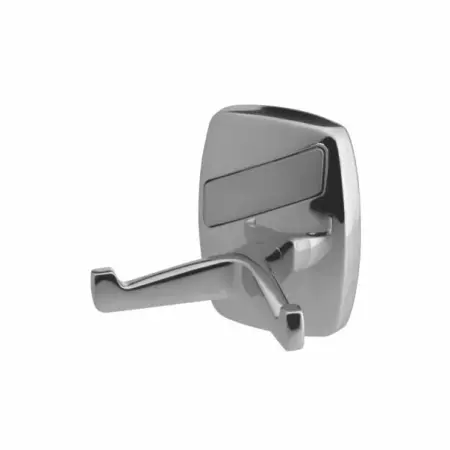 Accesorii lavoar - Cuier dublu crom Bisk Oregon