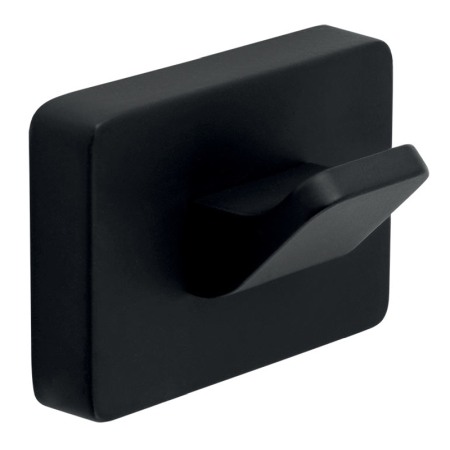 Accesorii baie - Cuier, Ferro, Greta, negru mat