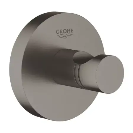 Cuiere si suporturi prosoape - Cuier Grohe Essentials antracit periat Hard Graphite