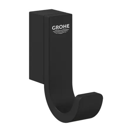 Cuiere si suporturi prosoape - Cuier Grohe Selection negru mat Phantom Black