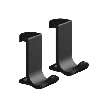 Cuiere si suporturi prosoape - Cuier, Hansgrohe, WallStoris, negru mat