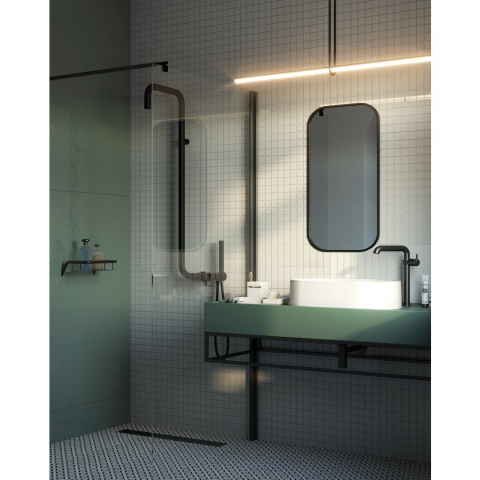 Deante Mokko Oglinda 50xH70 cm, rama neagra [1]