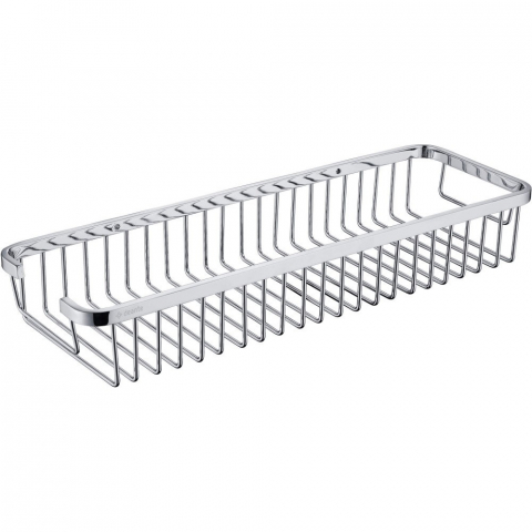 Accesorii baie - Deante Round Polita de dus 39 cm, crom