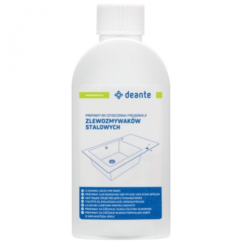 Accesorii baie - Deante Solutie pentru curatarea si ingrijirea chiuvetelor din otel, 250 ml