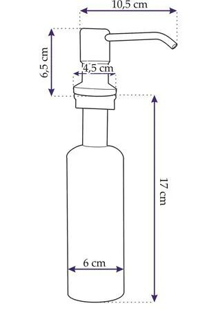 Dispenser chuveta pentru detergent Rea Crom 322102D [4]