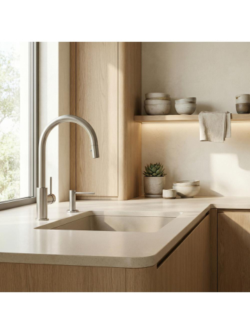 Dispenser chuveta pentru detergent Rea DEX crom periat [2]