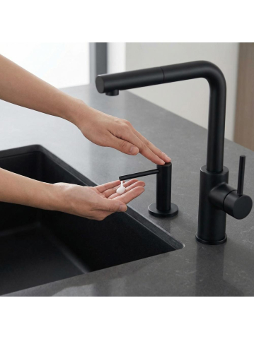 Dispenser chuveta pentru detergent Rea DEX negru [2]