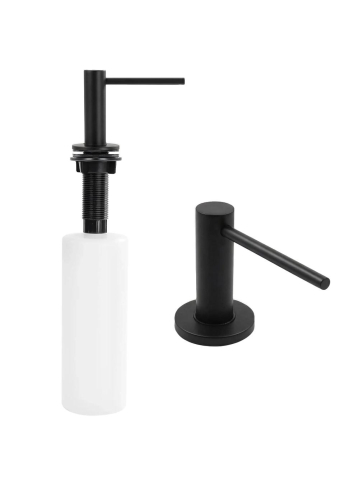 Bucatarie - Dispenser chuveta pentru detergent Rea DEX negru