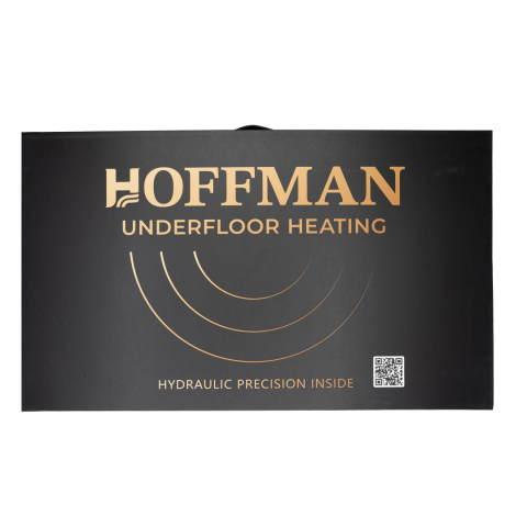 Distribuitor cu debitmetru 11 căi (1″ x 3/4″), aerisitor si robinet golire, Hoffman Underfloor Heating [3]