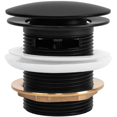 Dop pentru cada Negru Mat 6cm, Rea [2]