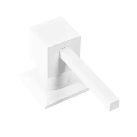 Dozator detergent Rea Square 330 ml finisaj alb mat [3]