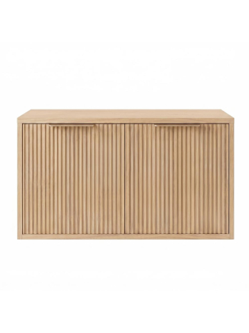 Dulap baie pentru lavoar Rea Core 80cm bej [11]