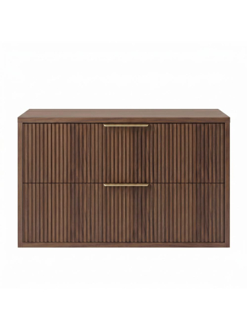 Dulap baie pentru lavoar Rea Mono 80cm maro [1]