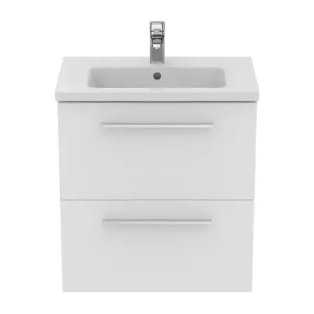 Dulap baza suspendat Ideal Standard i.life S 2 sertare alb mat 60 cm [1]