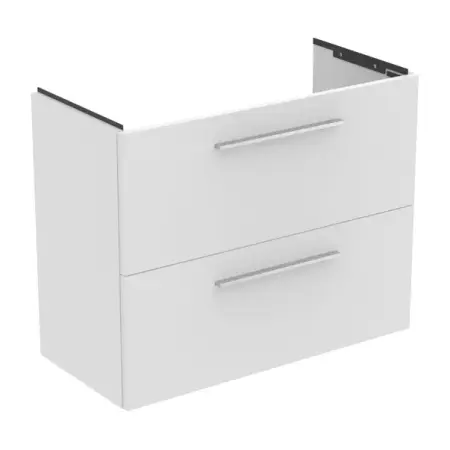 Dulap baza suspendat Ideal Standard i.life S 2 sertare alb mat 80 cm [7]