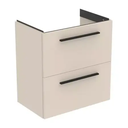 Dulapuri de baie - Dulap baza suspendat Ideal Standard i.life S 2 sertare bej - nisip 60 cm