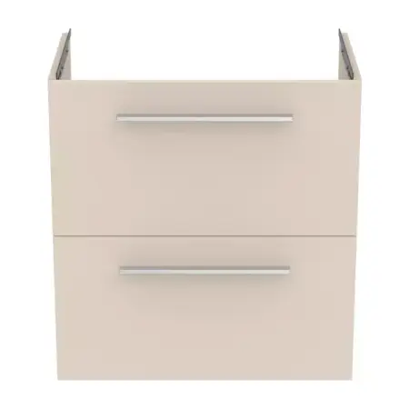 Dulap baza suspendat Ideal Standard i.life S 2 sertare bej - nisip 60 cm [4]
