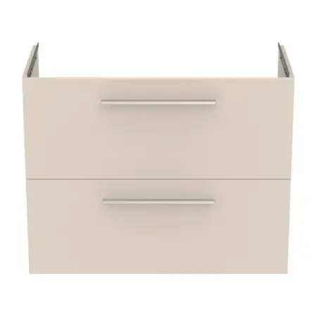 Dulap baza suspendat Ideal Standard i.life S 2 sertare bej - nisip 80 cm [6]