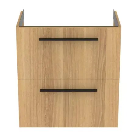 Dulap baza suspendat Ideal Standard i.life S 2 sertare stejar 60 cm [7]