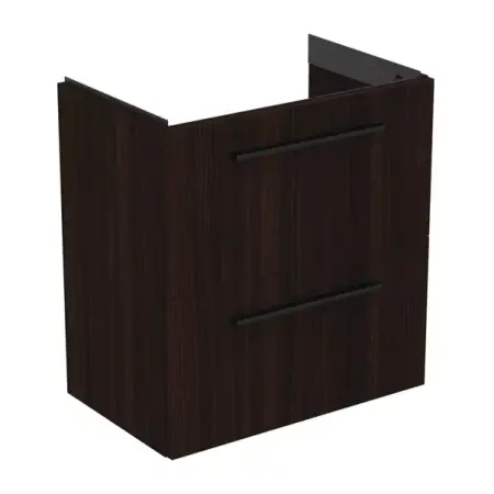 Dulapuri de baie - Dulap baza suspendat Ideal Standard i.life S 2 sertare stejar cafeniu 60 cm