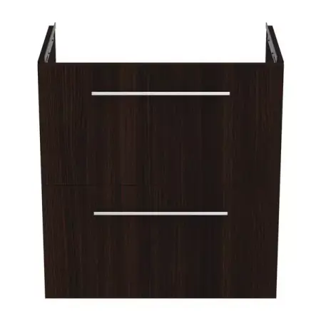 Dulap baza suspendat Ideal Standard i.life S 2 sertare stejar cafeniu 60 cm [3]