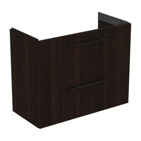 Dulapuri de baie - Dulap baza suspendat Ideal Standard i.life S 2 sertare stejar cafeniu 80 cm