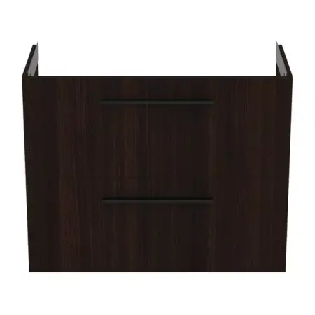 Dulap baza suspendat Ideal Standard i.life S 2 sertare stejar cafeniu 80 cm [5]