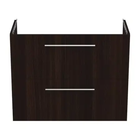 Dulap baza suspendat Ideal Standard i.life S 2 sertare stejar cafeniu 80 cm [6]