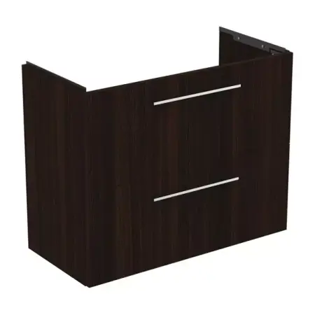 Dulap baza suspendat Ideal Standard i.life S 2 sertare stejar cafeniu 80 cm [7]
