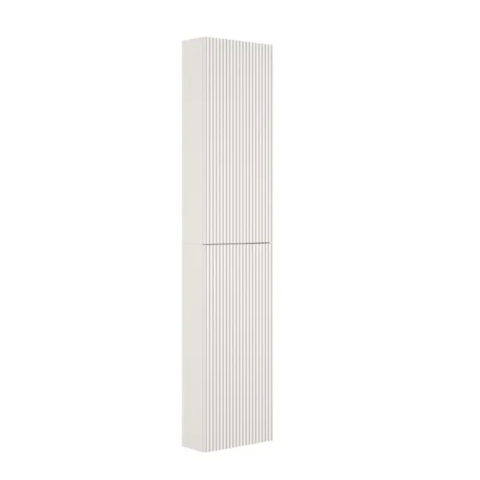 Baie - Dulap coloana mare Gala Canaletto suspendat alb mat 2 usi batante 35 cm